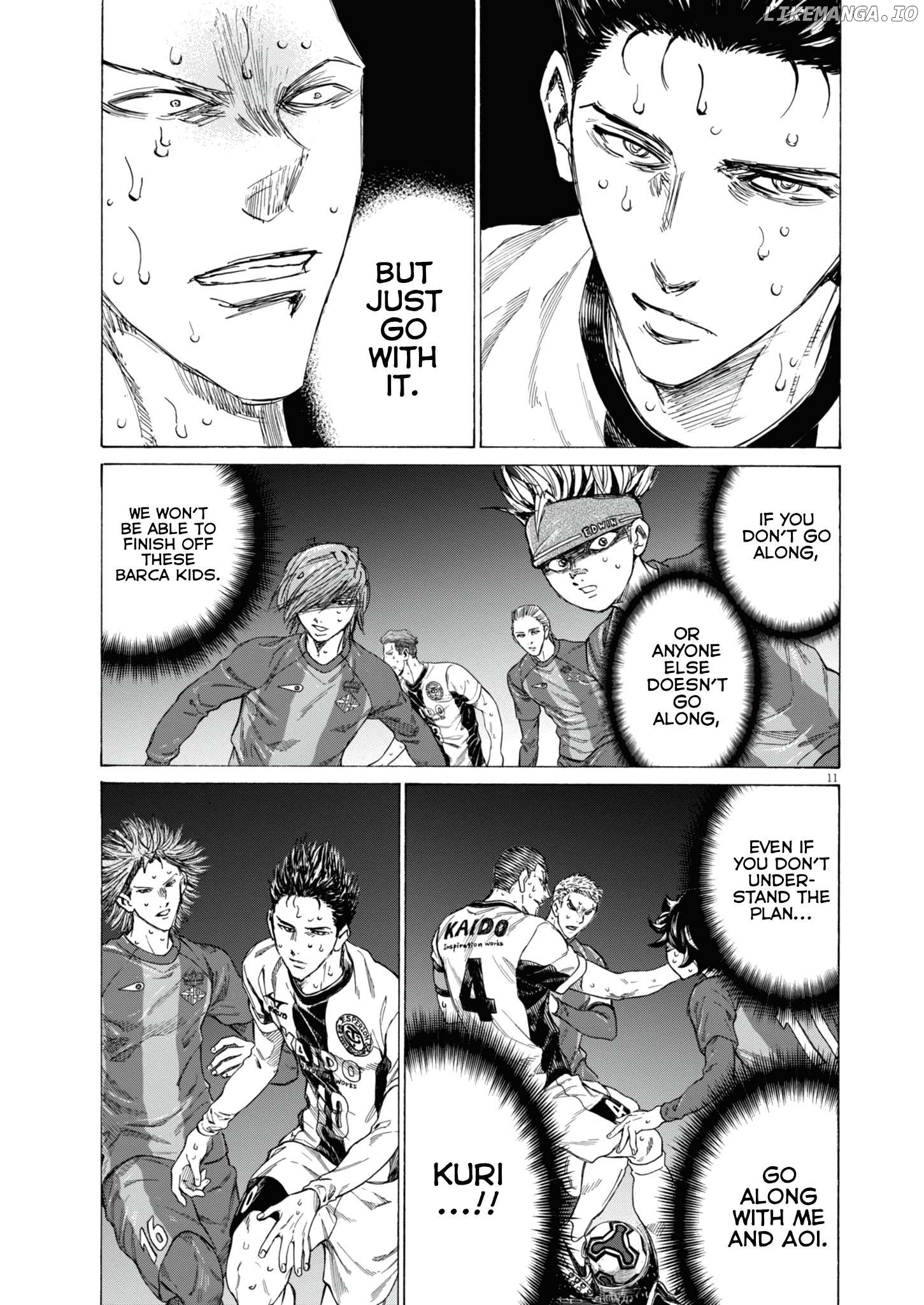 Ao Ashi, Chapter 395 image 12